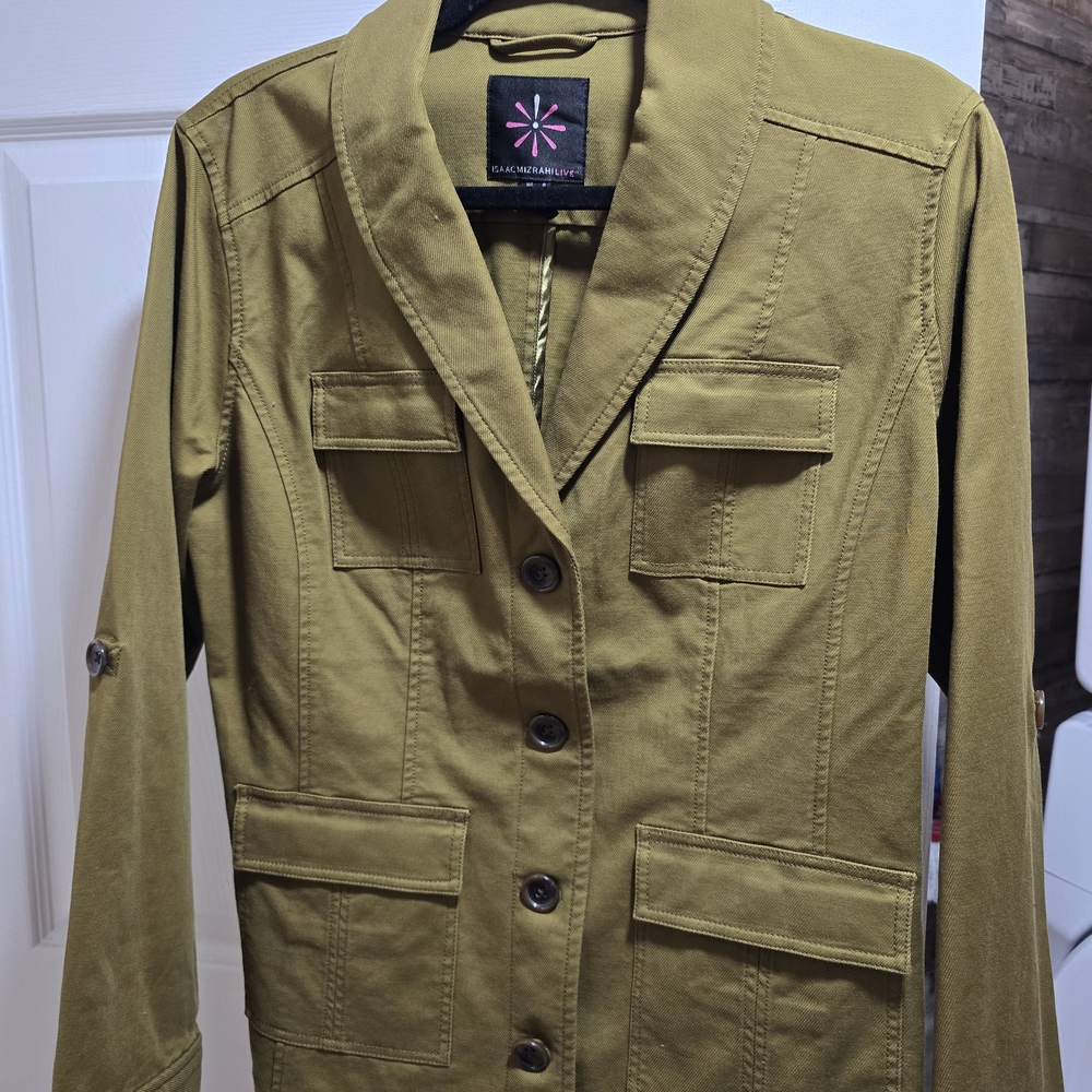 Olive Green Utility Jacket